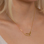 Elegant halskæde til kvinder i guld