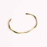 With a twist guld bangle armbånd til kvinder