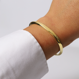 Amber bangle armbånd i guld til kvinder