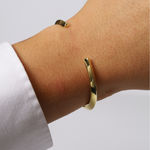 Amber bangle armbånd i guld til kvinder