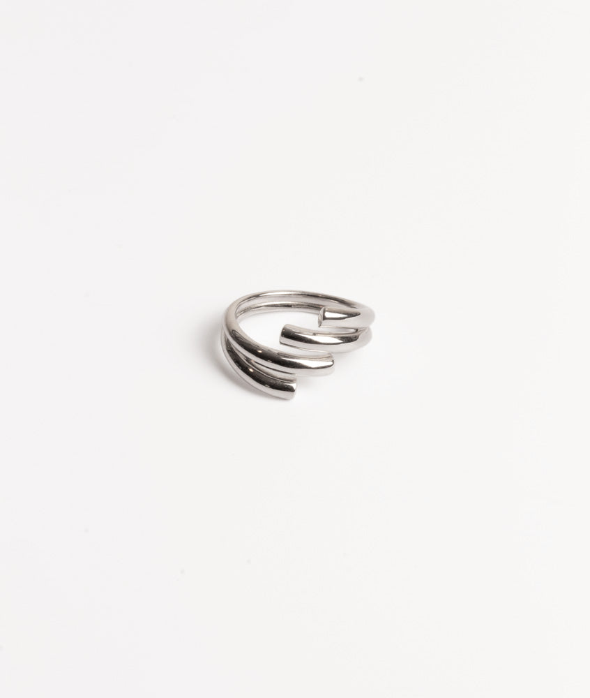 Cheeky statement ring i sølv til kvinder
